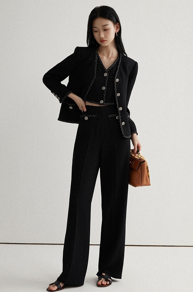 早春小香褲裝3件組