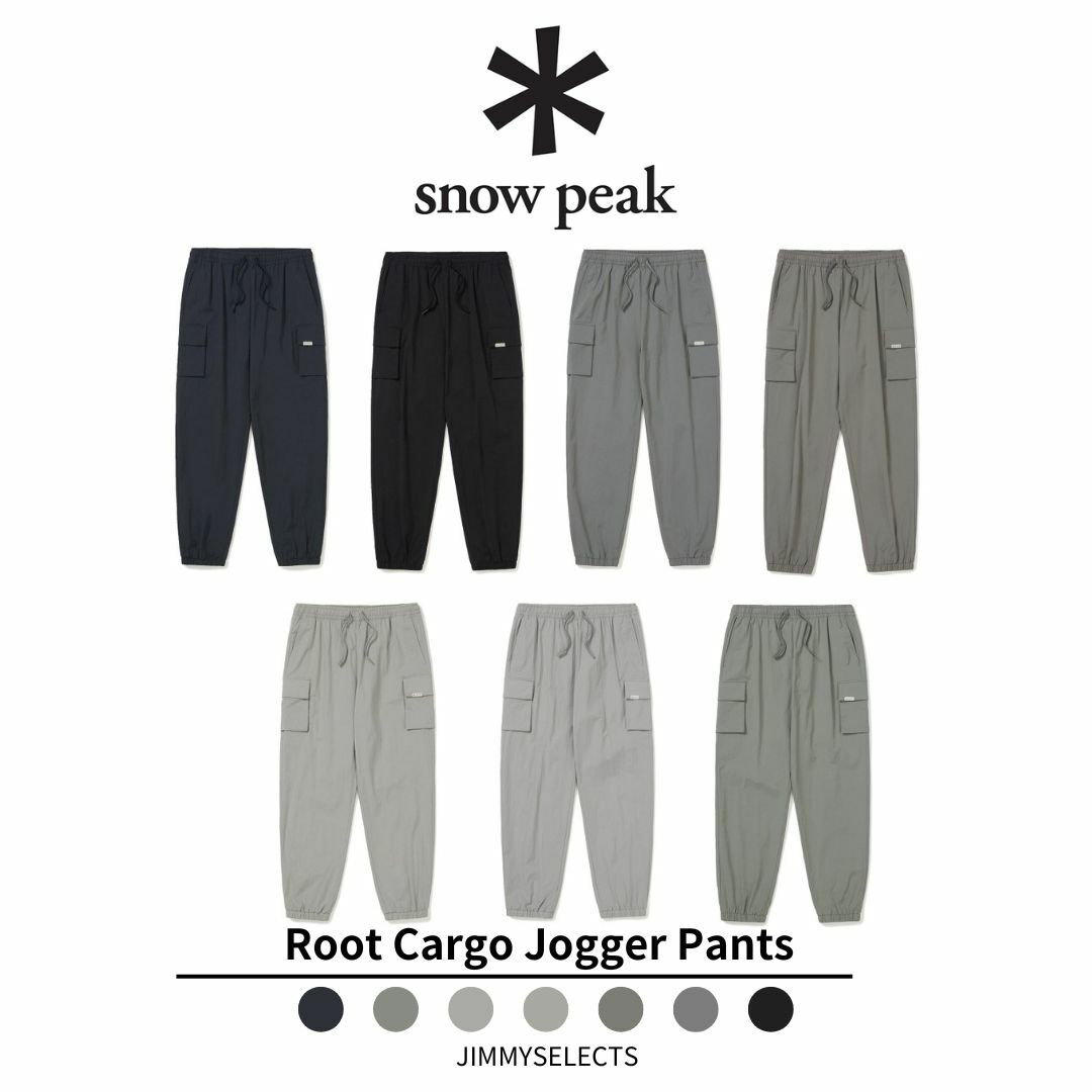 Snow Peak 雪諾必克 Root Cargo Jogger Pants 工作褲 長褲 S24MMRPT60
