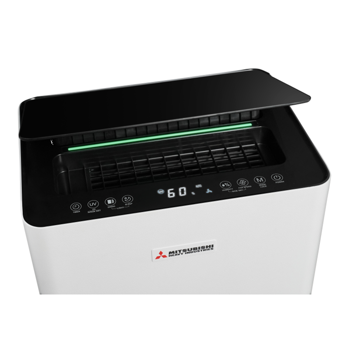 三菱重工 Mitsubishi Heavy  MDC20W-H‧20公升/日‧UVC+HEPA淨化壓縮式抽濕機‧伸縮乾鞋管‧香港行貨,原廠1年保養‧