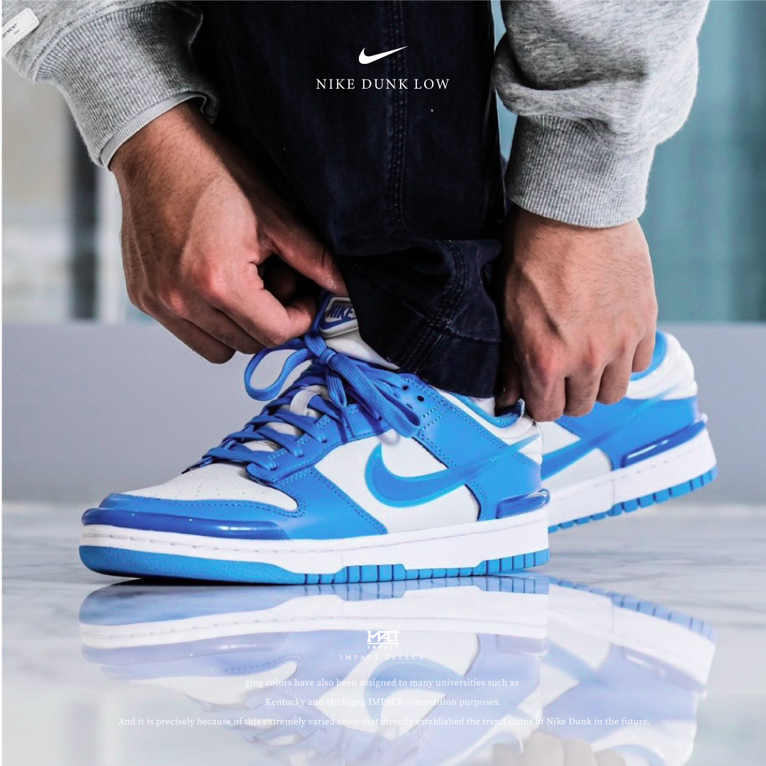 Nike Dunk Low Twist 北卡藍 小AMBUSH 飛勾 DZ2794-002