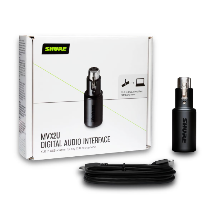 Shure SHURE MVX2U 錄音介面 第 3 張圖片｜三峽麥克風