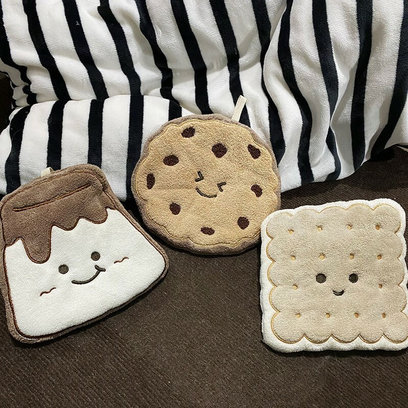 《3566》可愛餅乾系列擦手巾