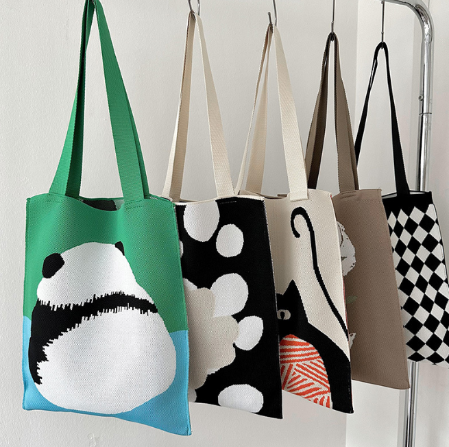 B21013-Woven Bag 編織包 main image 1