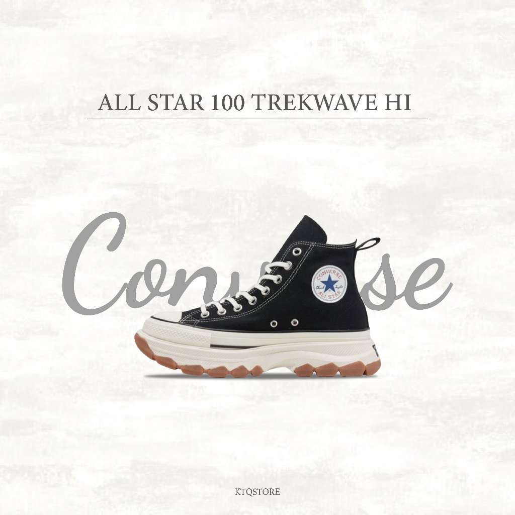 KTQ STORE ‧ Converse All Star 100 Trekwave HI 黑日本限定1S