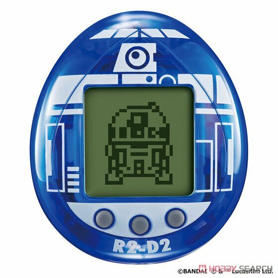 BANDAI 代理版 星際大戰x塔麻可吉R2-D3 全息藍色