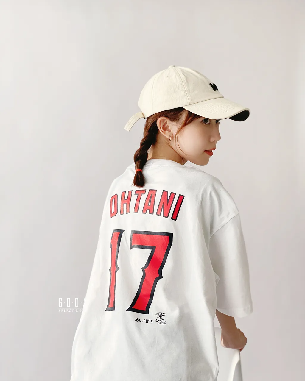 Majestic 大谷翔平 Shohei Ohtani 天使隊 背號Tee 白色 6760217-800