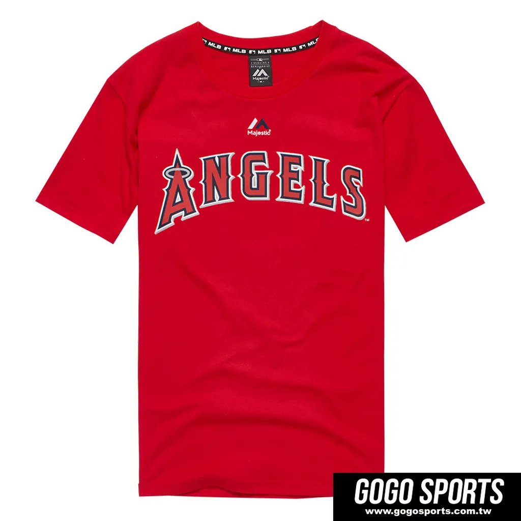 Majestic 大谷翔平 Shohei Ohtani 天使隊 背號Tee 紅色 6760217-150