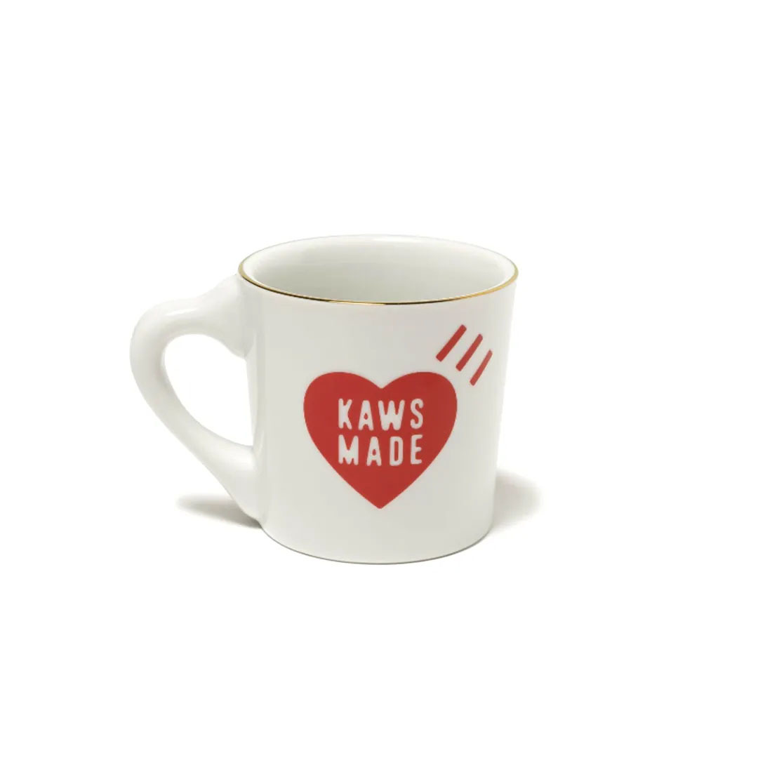 HUMAN MADE X KAWS COFFEE MUG #1 聯名馬克杯 XX 老虎 白色-XX26GD017