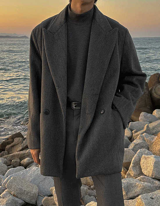 Mainer雙褶雙排扣西裝外套