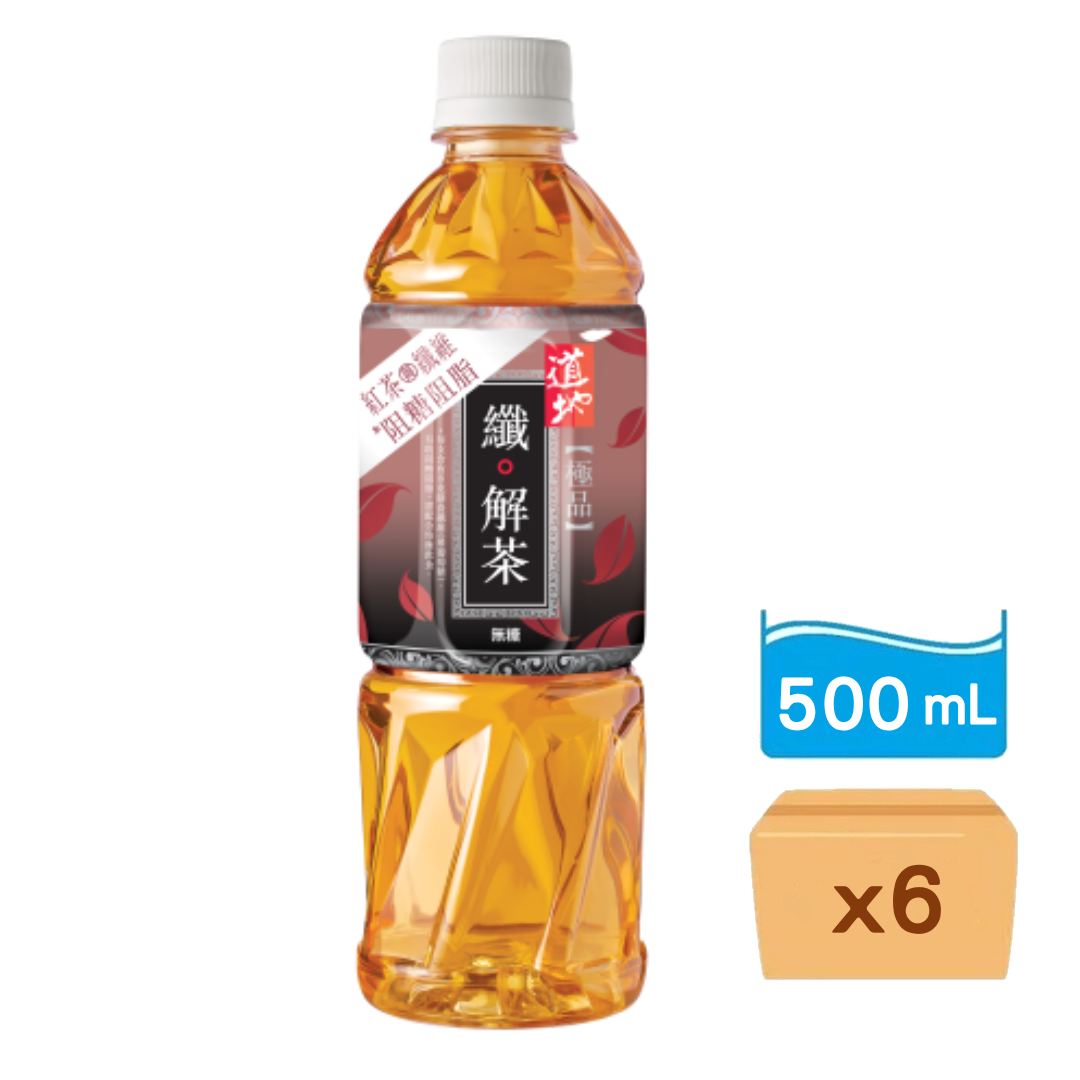 道地-極品纖解茶 500ml x 6樽
