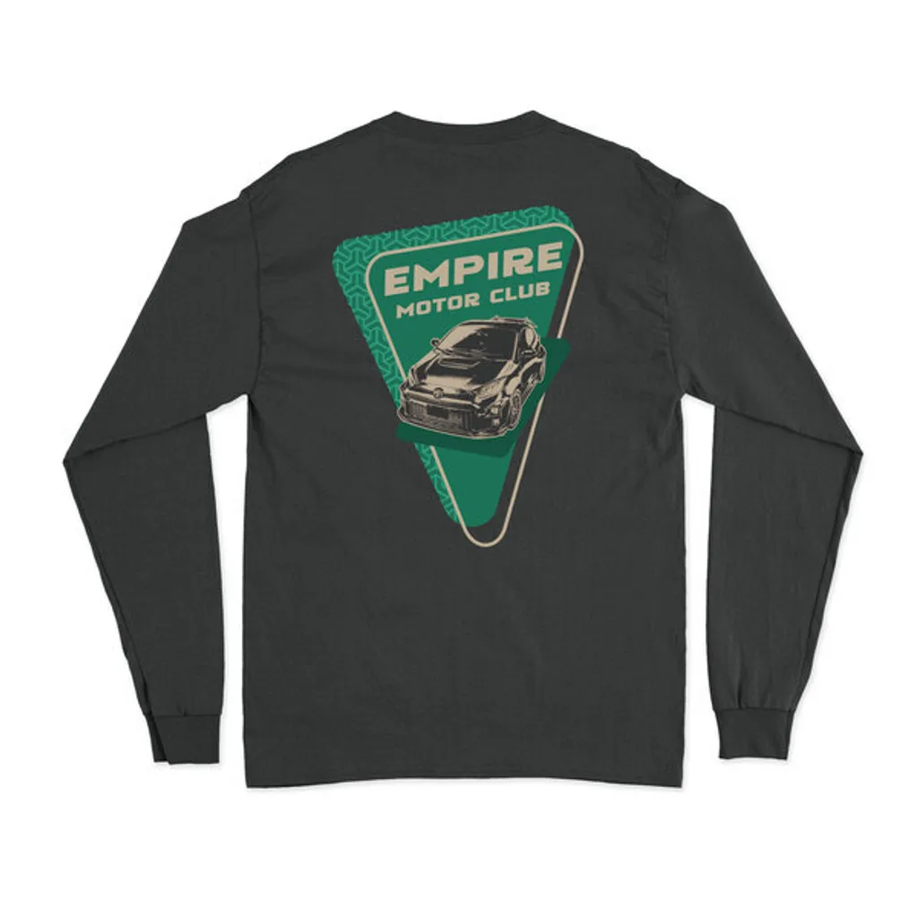 EMC Classic Gr Yaris Print Long Sleeves (Black) Toyota Gr Yaris款 黑色 EMCC59