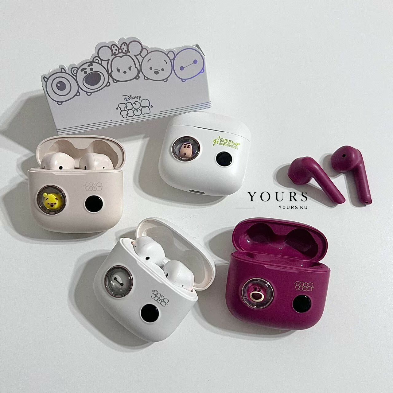 Disney 正版授權無線藍芽耳機（4colors）