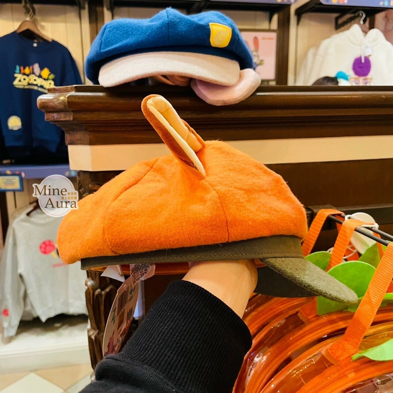 童心系列 胡尼克 Nick 立體耳朵造型 報童帽 帽子 動物方城市 Zootopia -上海迪士尼樂園