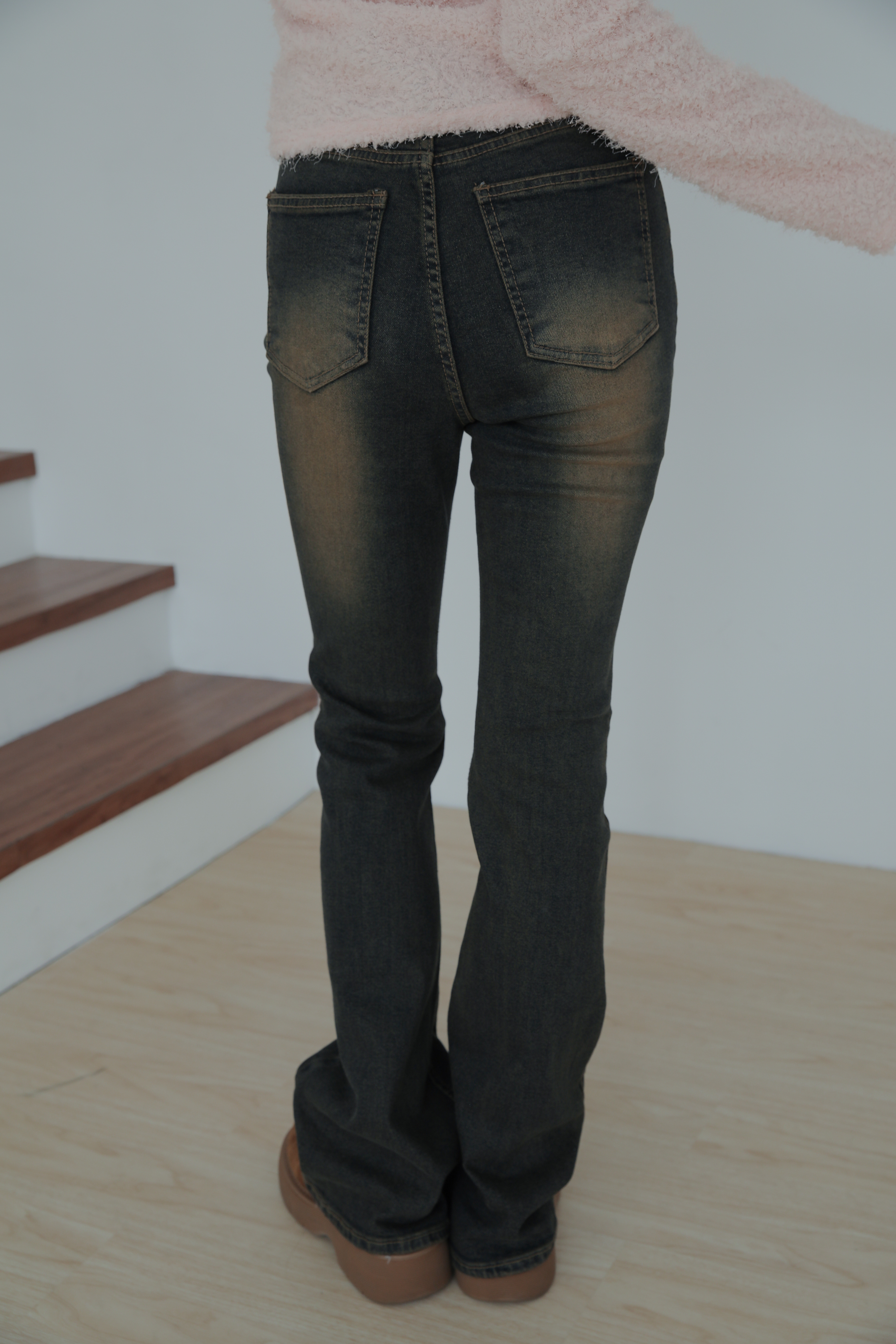 Rento Boot Cut Denim Pants #靴型褲