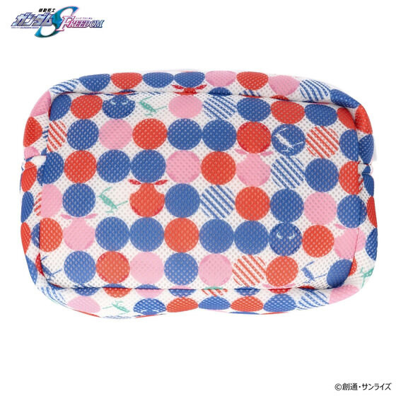 Pbandai 預訂2024/4月 機動戦士ガンダムSEED FREEDOM ハロ・トリィ・ブルー ドットアイテム 洗濯ネットポーチ