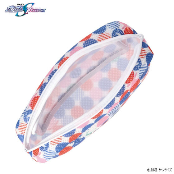 Pbandai 預訂2024/4月 機動戦士ガンダムSEED FREEDOM ハロ・トリィ・ブルー ドットアイテム 洗濯ネットポーチ