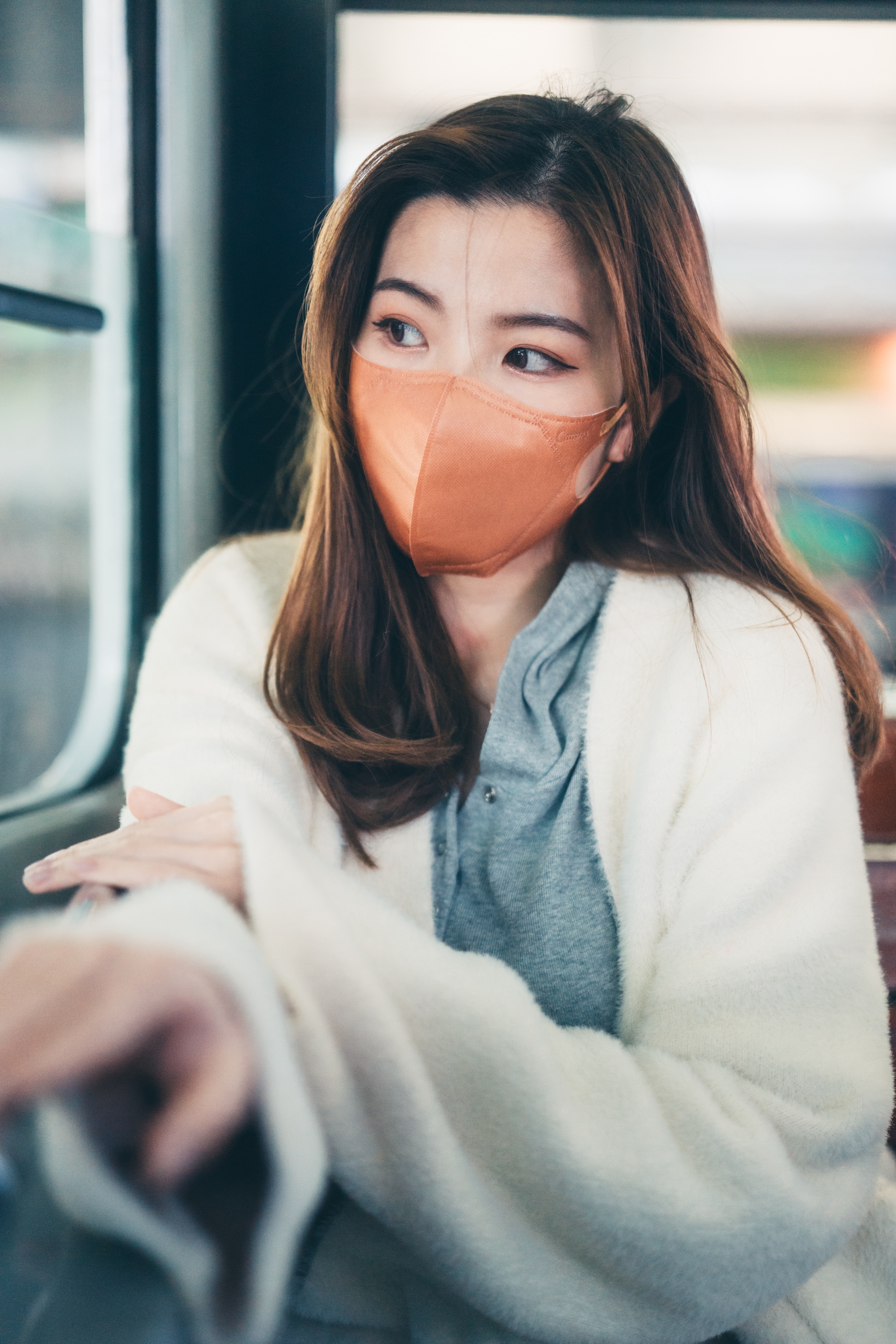 【ES底布】Canuxi KN95 成人摺疊小顏口罩 (10片/包) - 焦糖啡