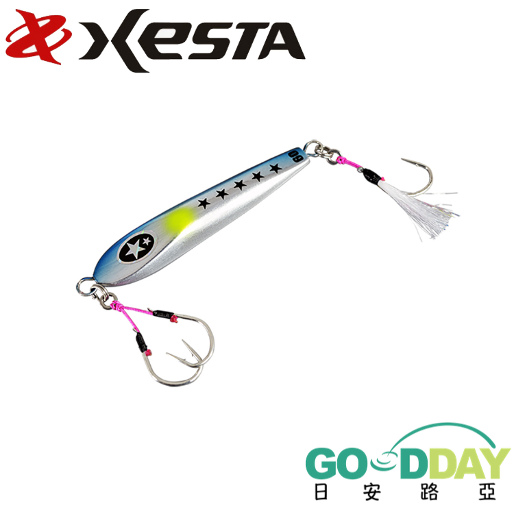 Jig Xesta Baby Flare - 40g - 6.7cm - (Cores a escolher Jig Xesta Baby Flare - 40g - 6.7cm - (Cores a escolher
