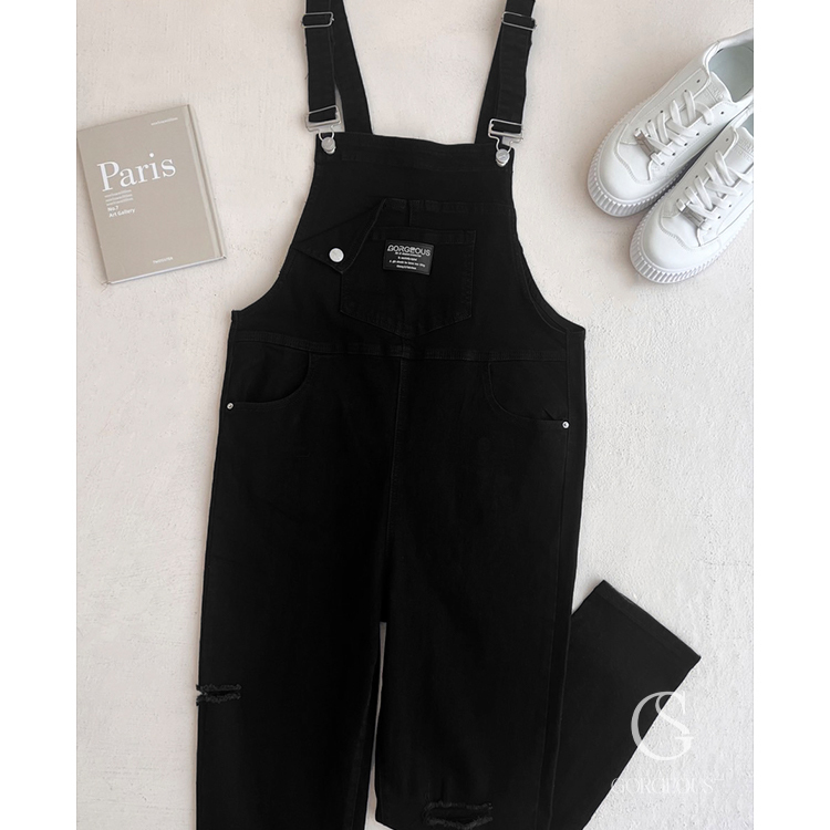 G9283 現貨「 高磅GORGEOUS吊帶褲」