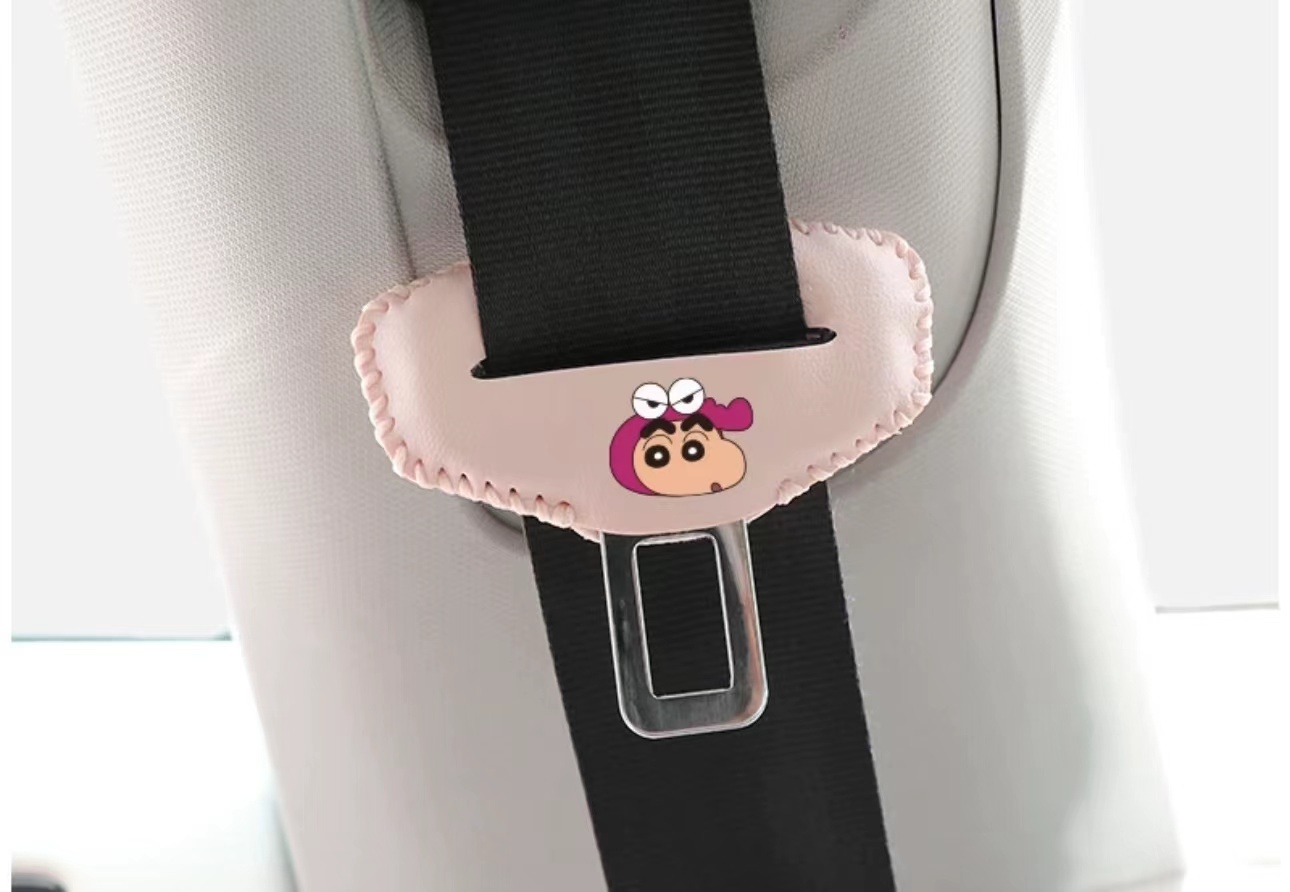 蠟筆小新安全帶扣子保護套