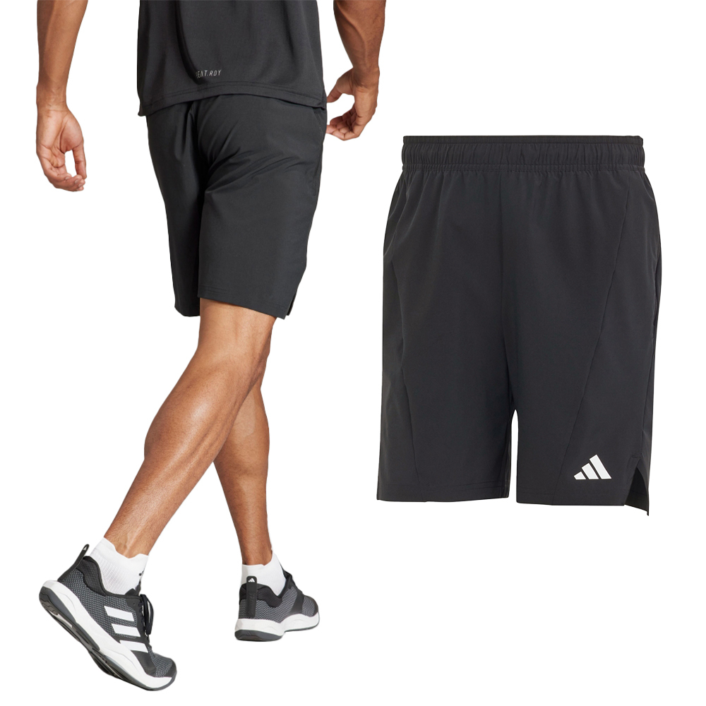 Adidas D4T Short 男款 黑色 訓練 運動 健身  運動褲 長褲 IK9723