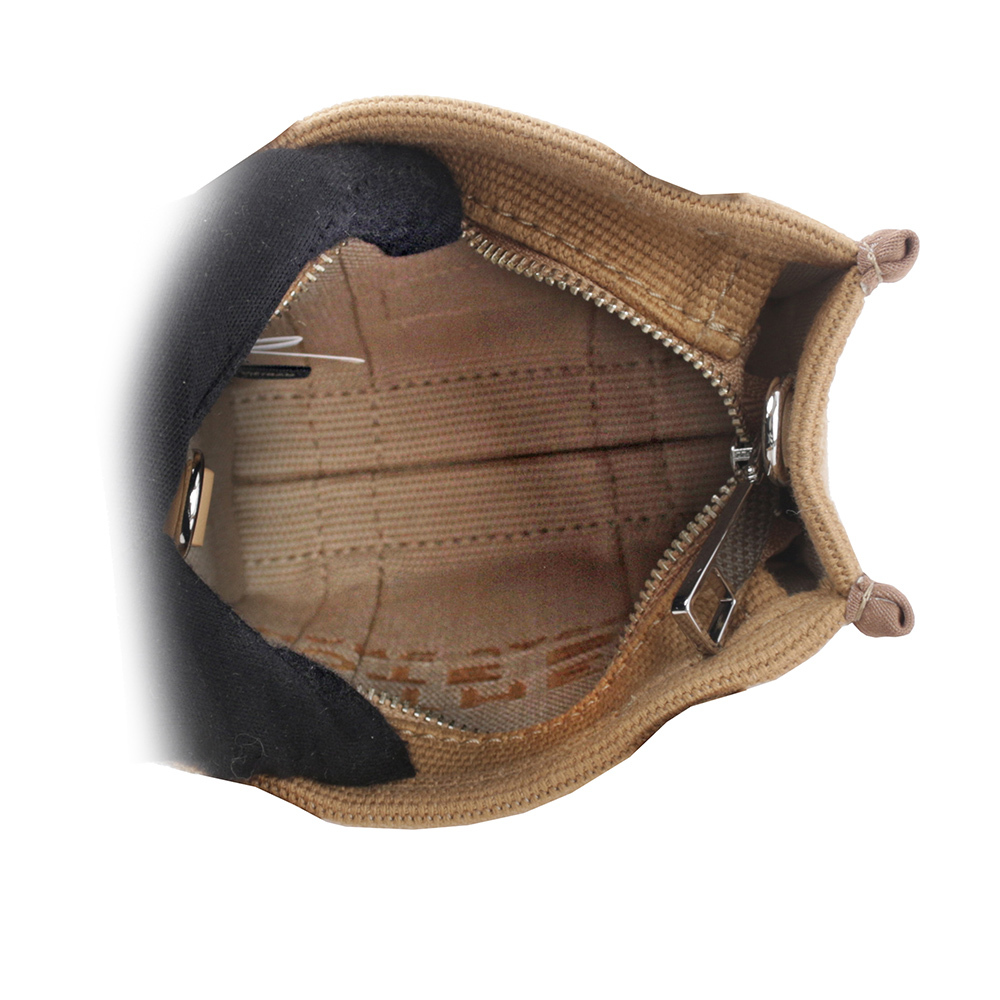 【MARC JACOBS】THE JACQUARD TOTE 雙色迷你手機托特包(駝色) 2R3HCR027H01 230