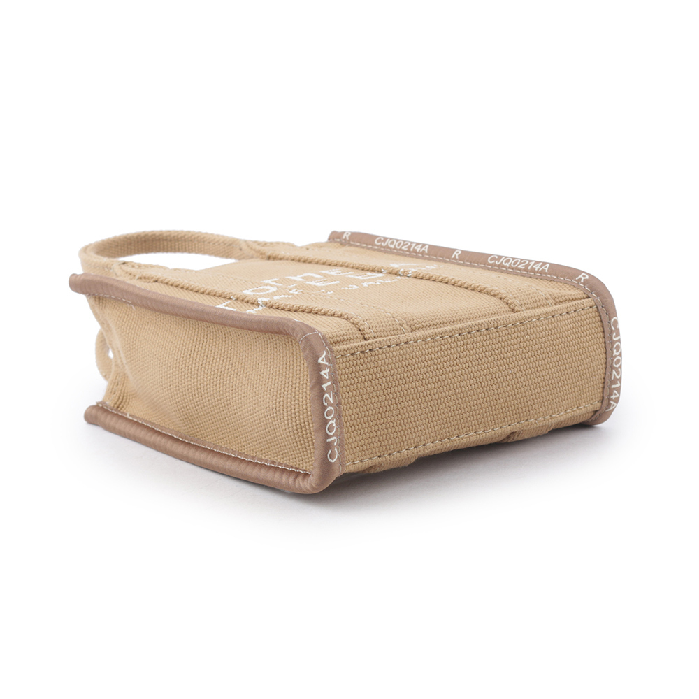 【MARC JACOBS】THE JACQUARD TOTE 雙色迷你手機托特包(駝色) 2R3HCR027H01 230