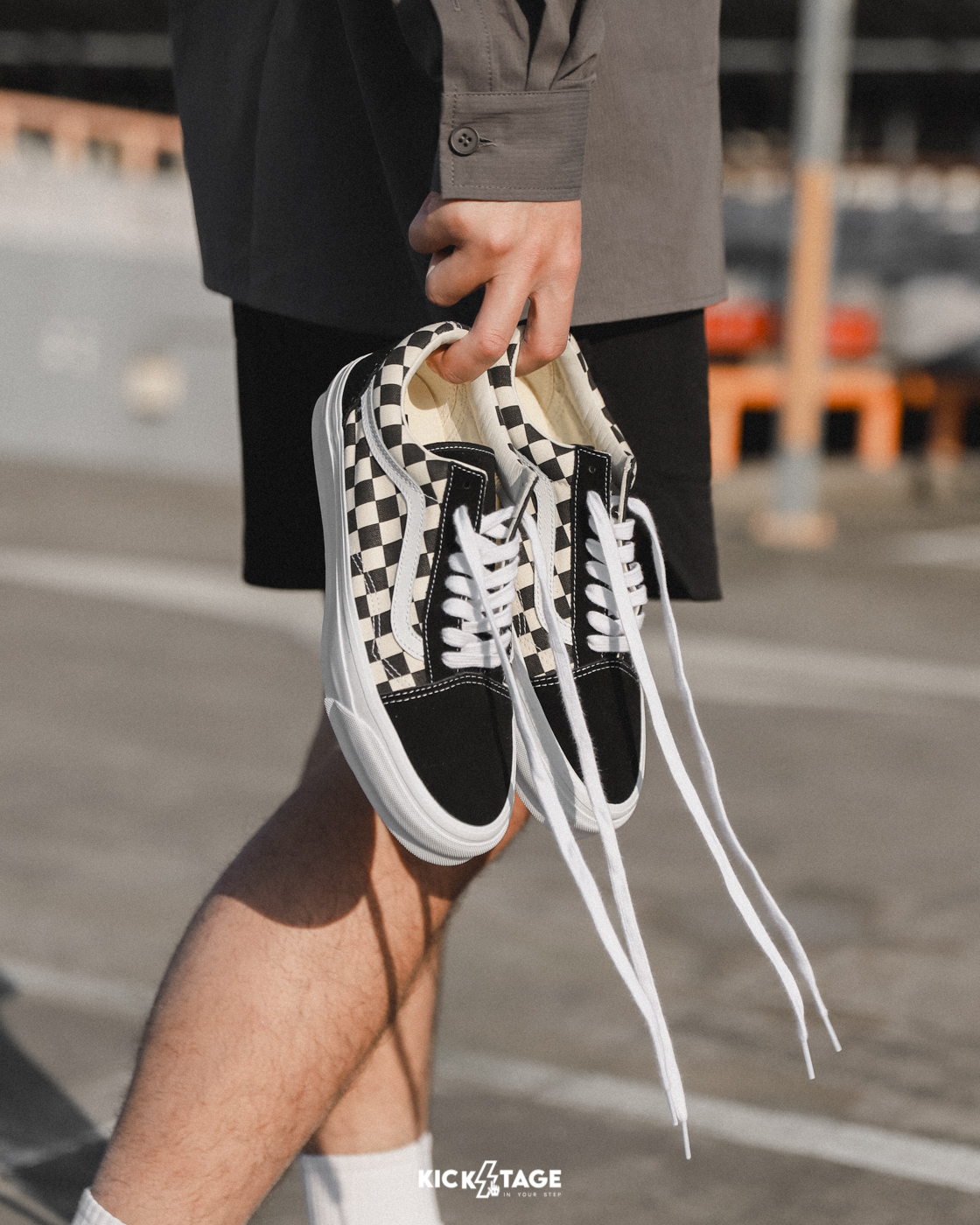 <特價商品，不退換>VANS OLD SKOOL 36 LX 棋盤格 經典款 基本款 麂皮 休閒 板鞋【VN000CQD2BO】