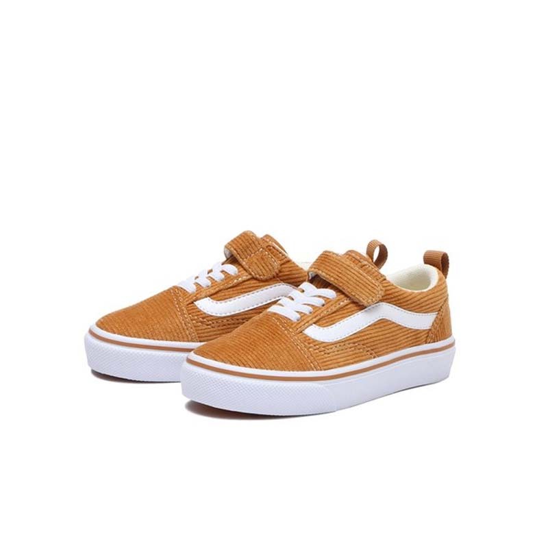 VANS OLD SKOOL 麂皮 焦糖 休閒童鞋 626379-0001 [台灣現貨]