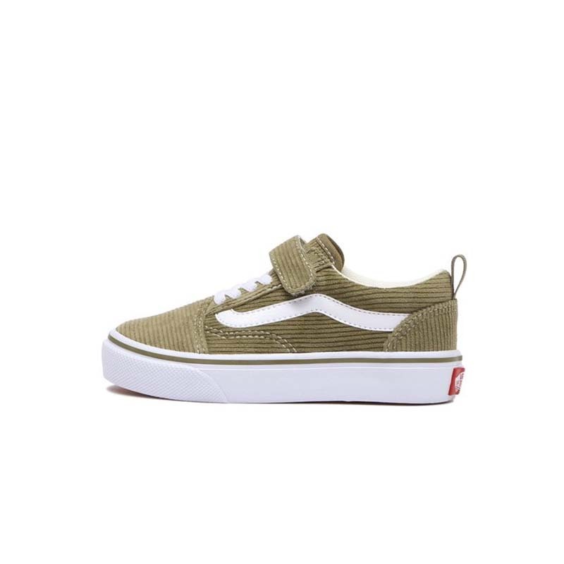 VANS OLD SKOOL 麂皮 綠 休閒童鞋 626379-0002 [台灣現貨]