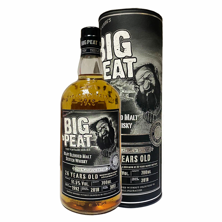 Big Peat 1992-2018 26 Years The Vintage Series #3093 Islay Blended Malt 51.5% (Douglas Laing)