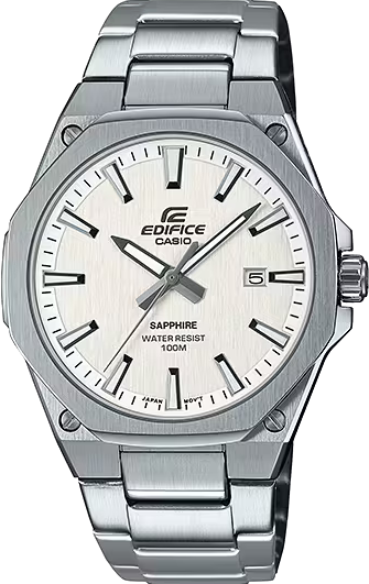 萬年鐘錶 - CASIO EDIFICE 系列  輕薄設計八角錶圈運動男錶  EFR-S108D-7AV  錶徑 : 39.9MM