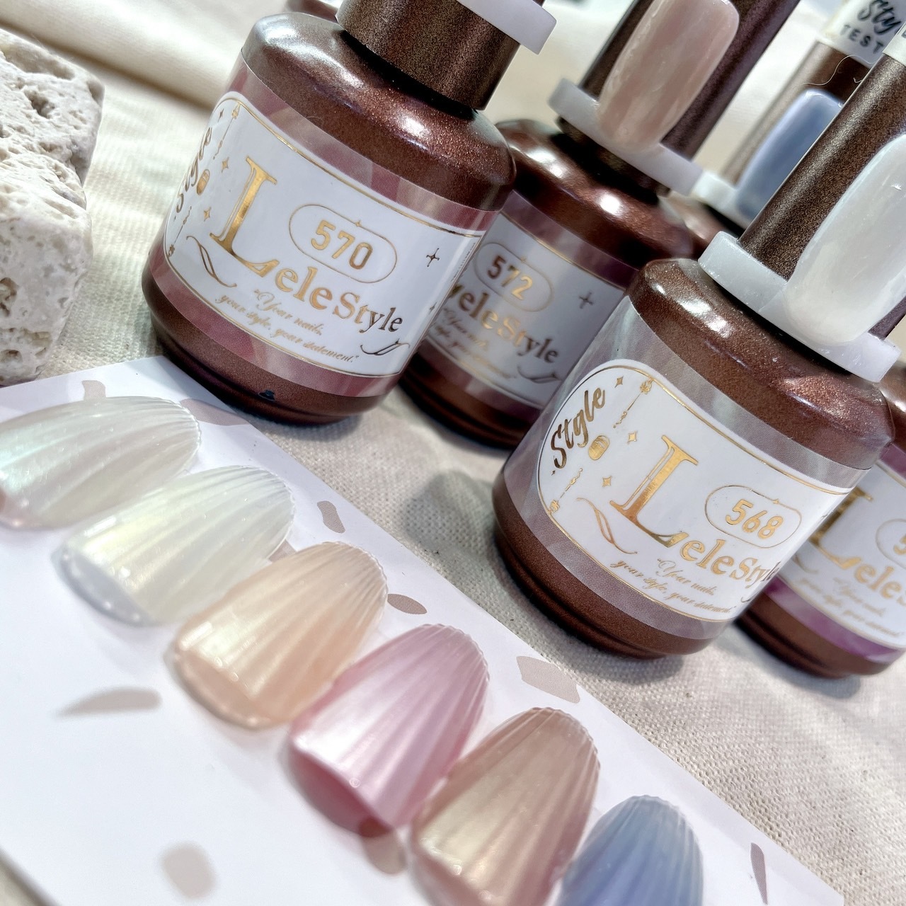 【Lele Style】莉莉膠-高級綢緞私服 568-573