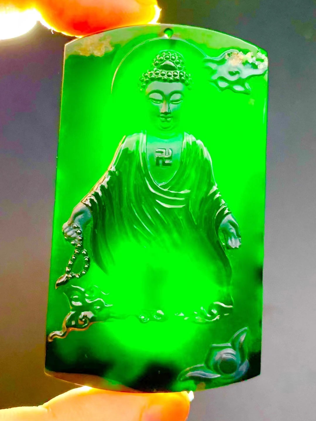 墨翠普渡眾生,天然翡翠A玉, 緬甸玉, Jade, Jadeite