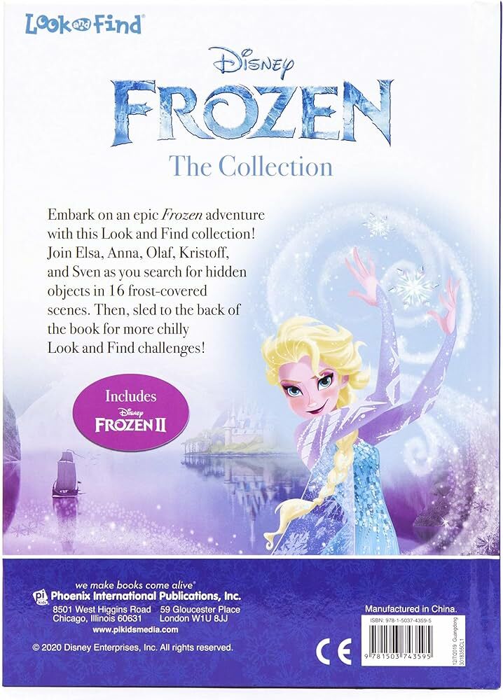 Disney Frozen: The Collection Look and Find