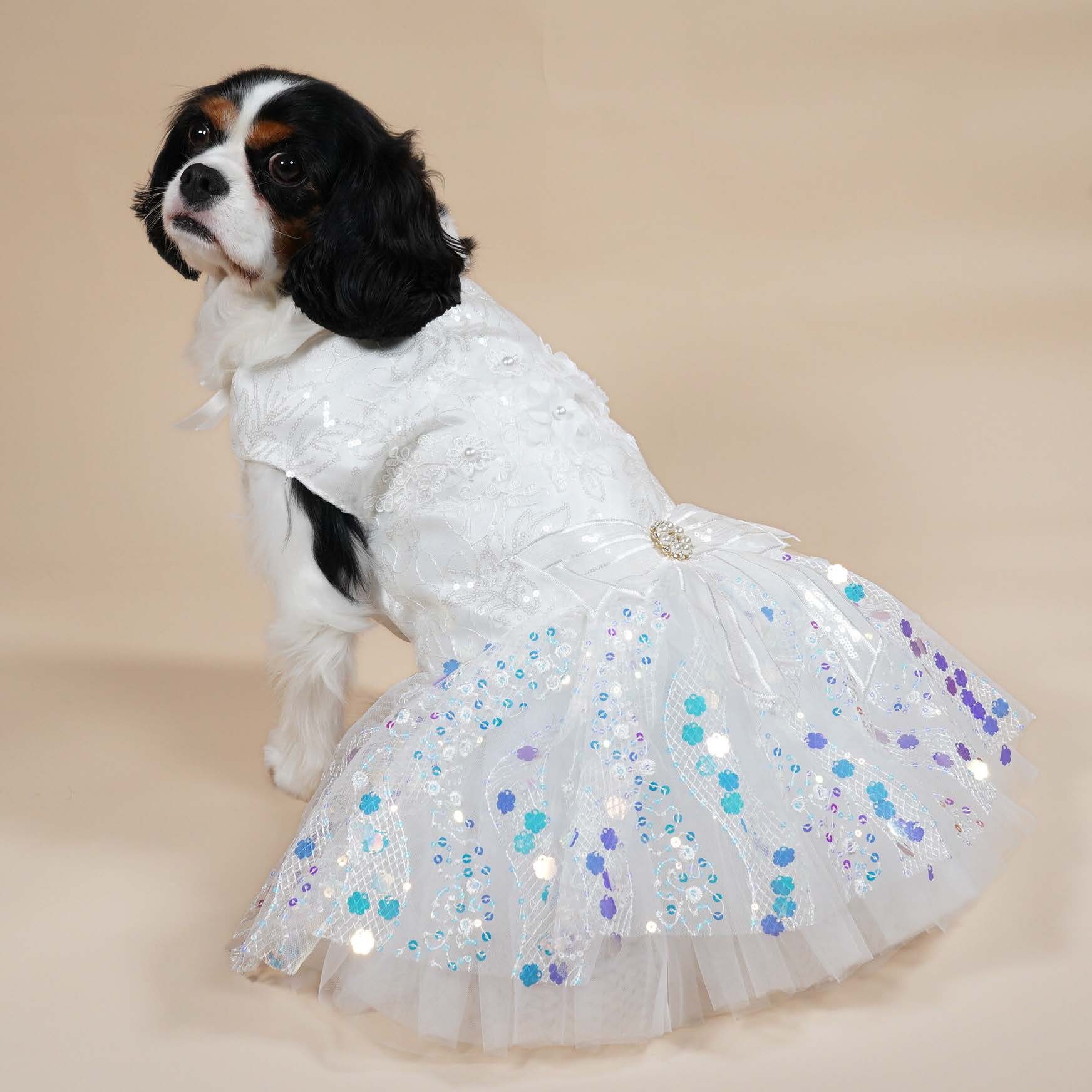 Little Pearl in Flower Wedding Dress