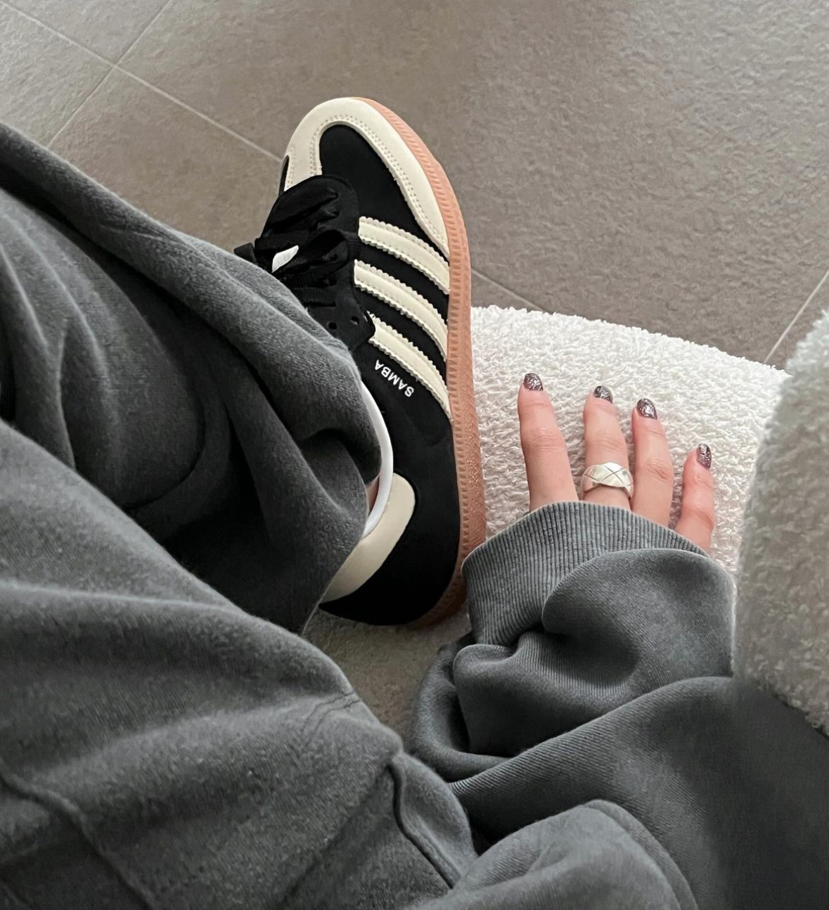 Adidas Originals Samba OG 黑芝麻奶油 黑色 復古 德訓鞋 麂皮 IE5836/預購