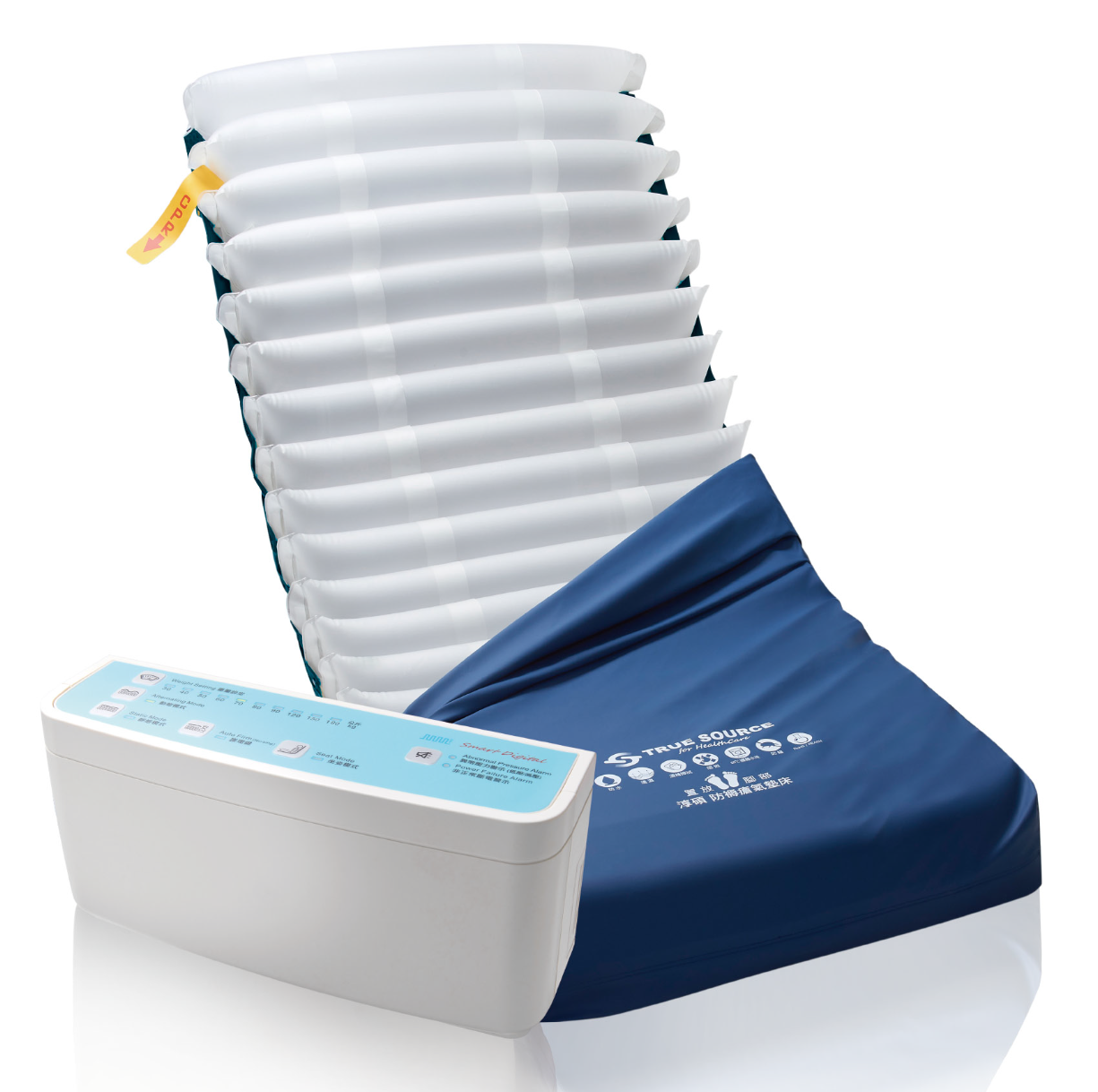 TS-30U 高階數位進階型 6吋三管純TPU雙層獨立氣室氣墊床