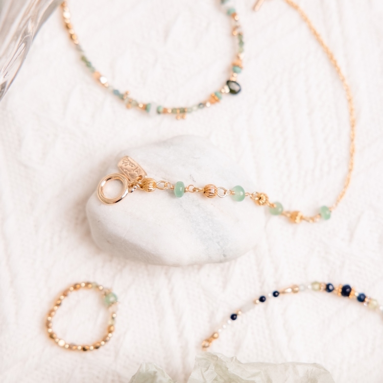 《官網限定》｜財運｜浪漫相遇 – 東陵玉 – 手鍊