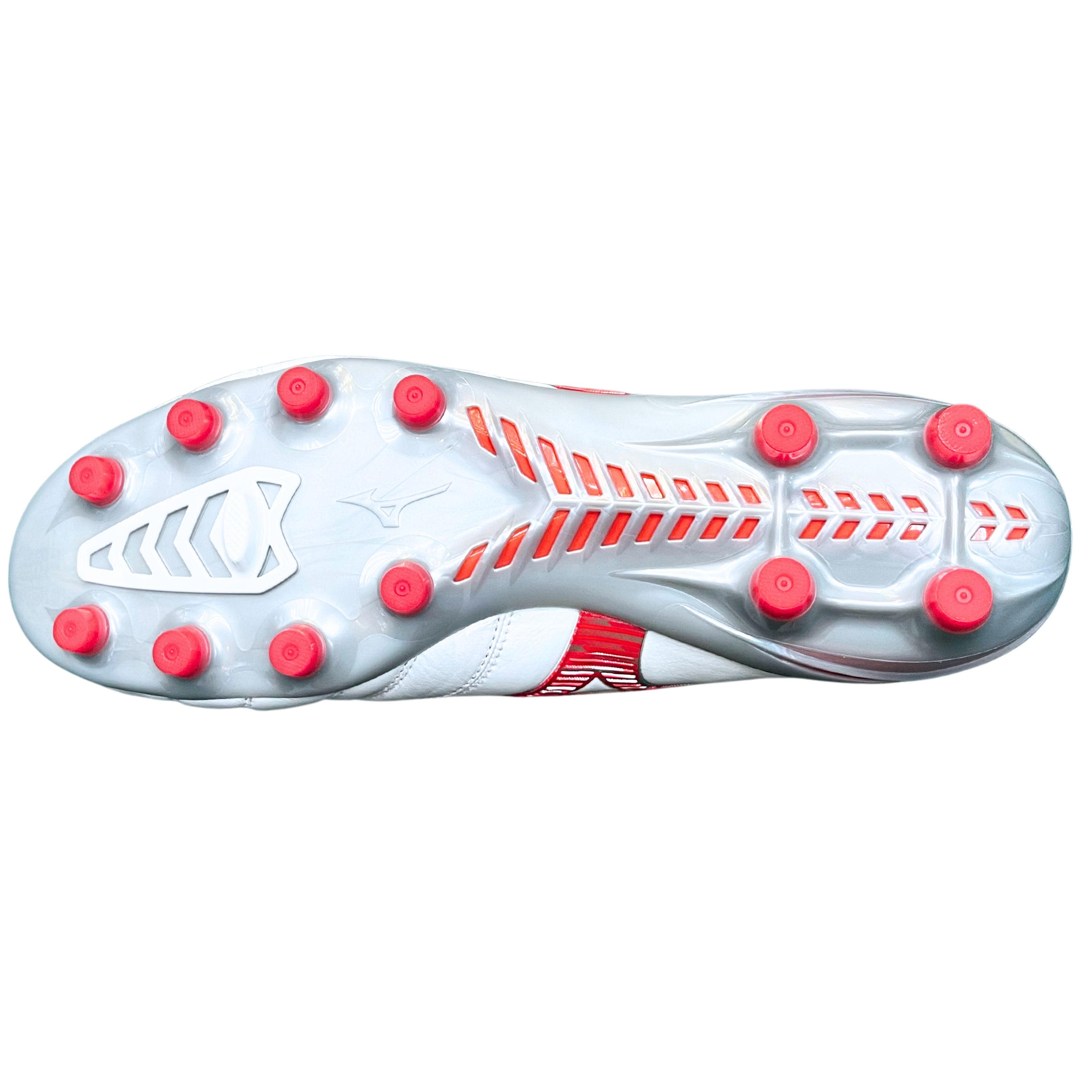 MIZUNO MORELIA NEO IV JAPAN 24SS 仿草/草地足球鞋 白紅色