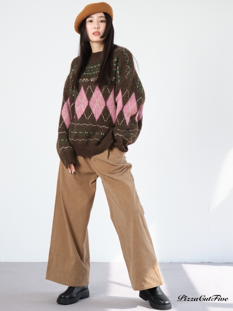 [SALE]百搭工裝感燈芯絨休閒褲 ThePeacePiece TPP233480010