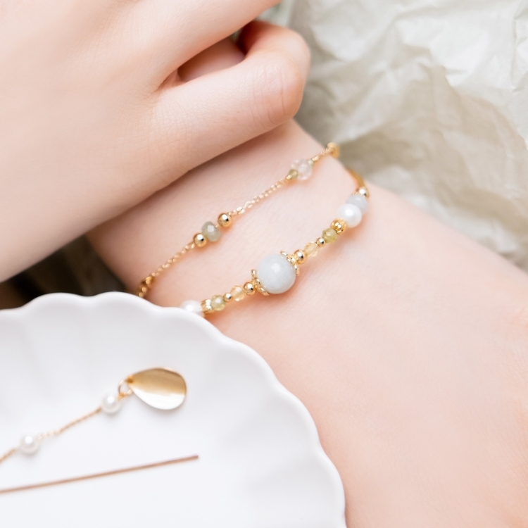 《官網限定》｜健康｜最浪漫的事 – 緬甸玉 – 手鍊