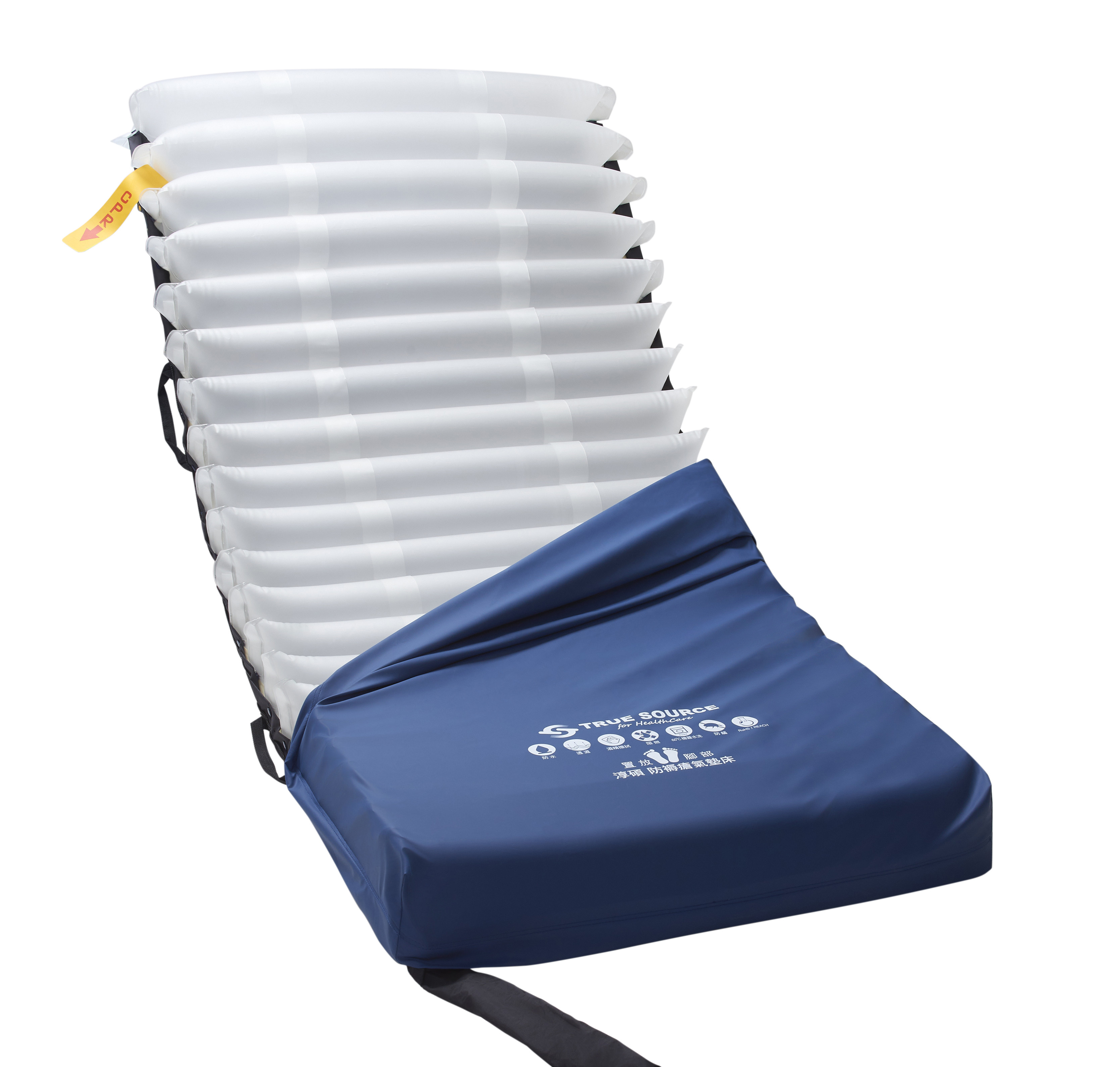 TS-50U 全功能數位進階型 6吋三管純TPU雙層獨立氣室氣墊床