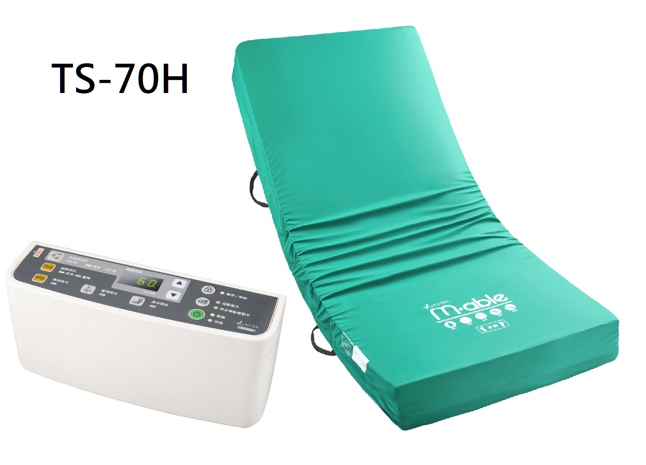 TS-70H 高階智慧數字型 6吋三管混合型氣墊床