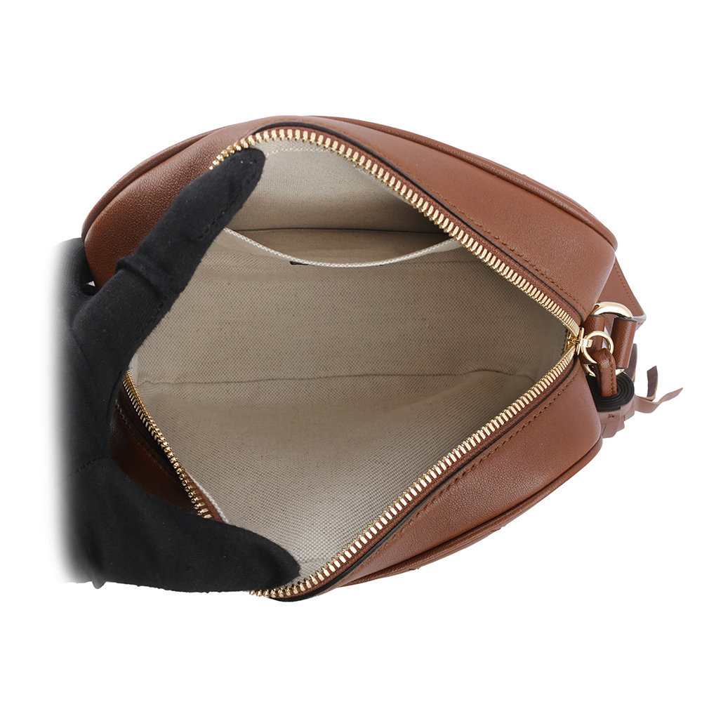 【GUCCI】Blondie GG 標誌及流蘇小款相機包(原色) 742360 1IV0G 2535