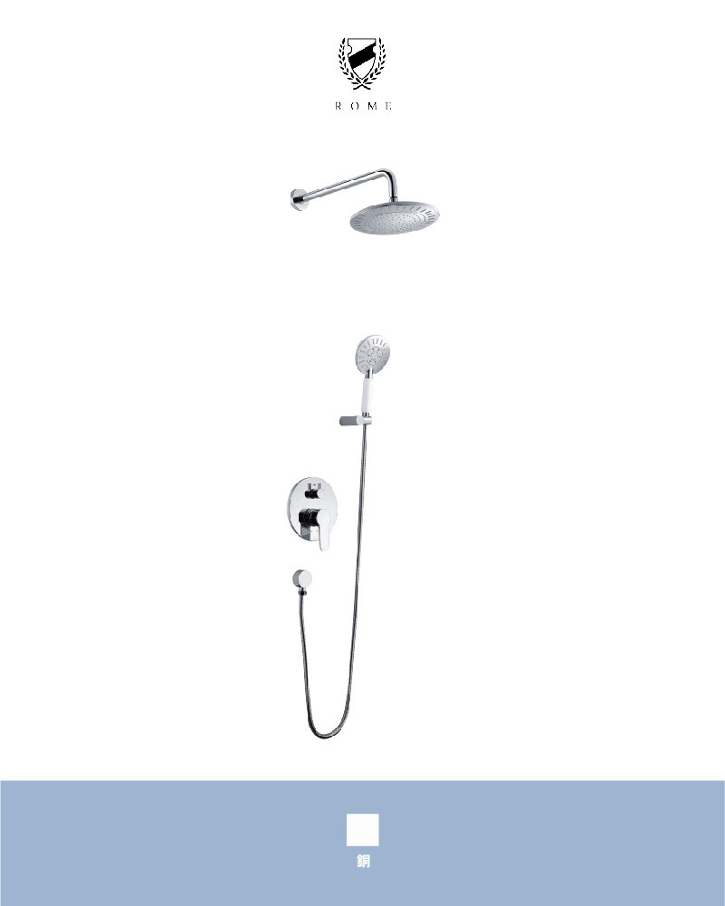 崁入式沐浴直立花灑(DT-2001-1)