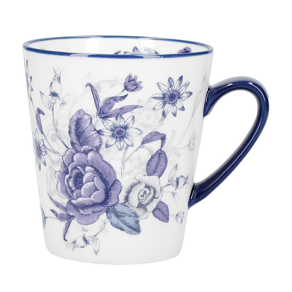 London Pottery ｜藍玫瑰水杯｜300毫升