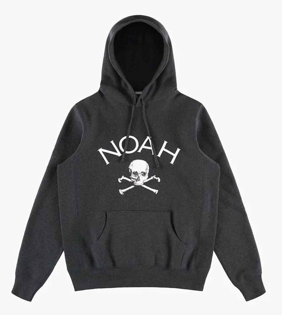 [現貨] NOAH Jolly Roger Hoodie | Dark Grey