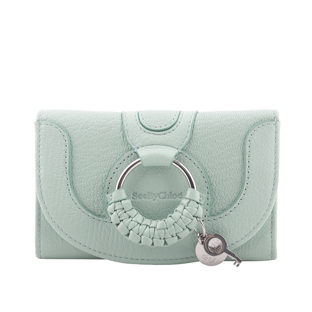 【See by Chloé】HANA系列山羊皮翻蓋中夾