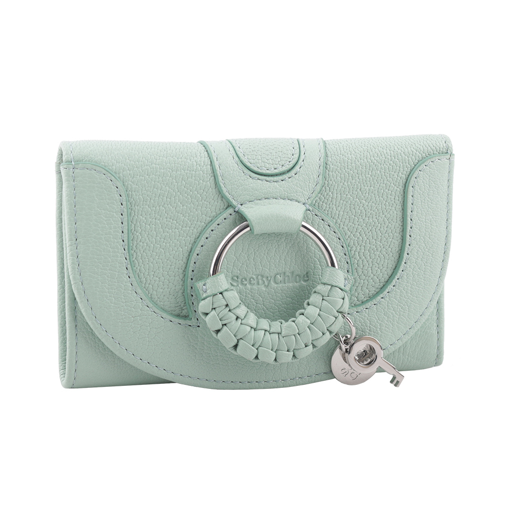 【See by Chloé】HANA系列山羊皮翻蓋中夾